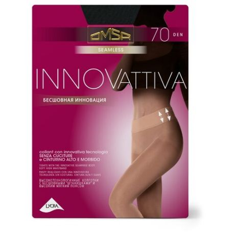 Колготки Omsa Innovattiva 70 den, размер 5-MAXI, nero (черный)