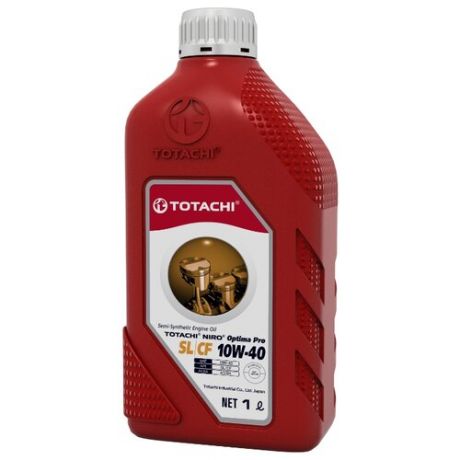 Моторное масло TOTACHI NIRO OPTIMA PRO Semi-Synthetic SL/CF 10W-40 1 л