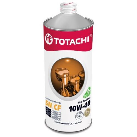 Моторное масло TOTACHI Eco Gasoline SN/CF 10W-40 1 л