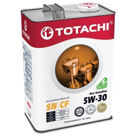 Моторное масло TOTACHI Eco Gasoline SN/CF 5W-30 4 л