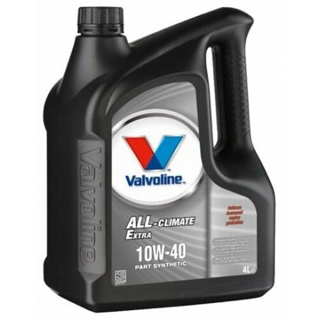 Моторное масло VALVOLINE All Climate Extra 10W-40 4 л