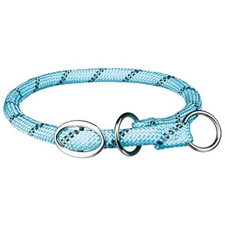 Ошейник-удавка TRIXIE Sporty Rope S-M 14616-14656, 40 см голубой