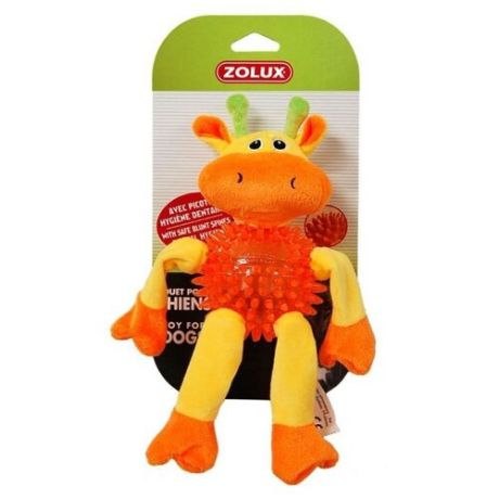 Игрушка для собак ZOLUX Жираф оранжевый