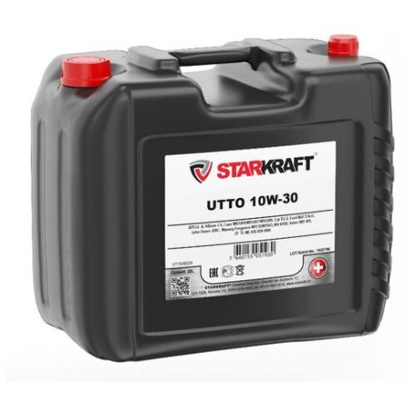 Трансмиссионное масло Starkraft UTTO 10W-30 20 л