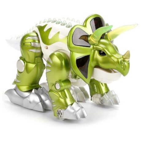 Робот-трансформер Ken Di Long Dino Storm KD-8828B зеленый/белый/серебристый
