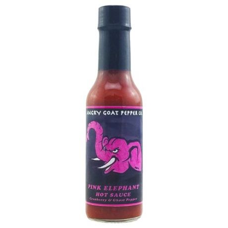 Соус Angry Goat Pepper Co. Pink Elephant Hot Sauce 0.148 л