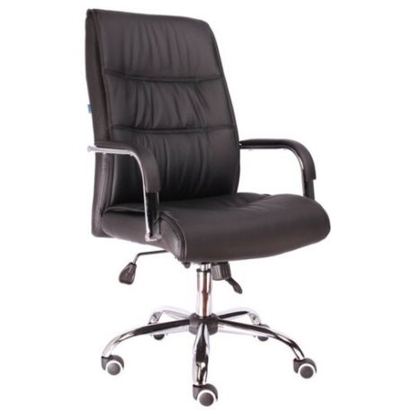Компьютерное кресло Everprof Bond TM для руководителя, обивка: искусственная кожа, цвет: черный