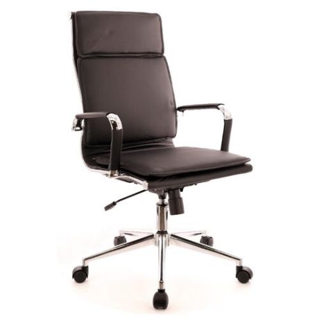 Компьютерное кресло Everprof Nerey T для руководителя, обивка: искусственная кожа, цвет: черный