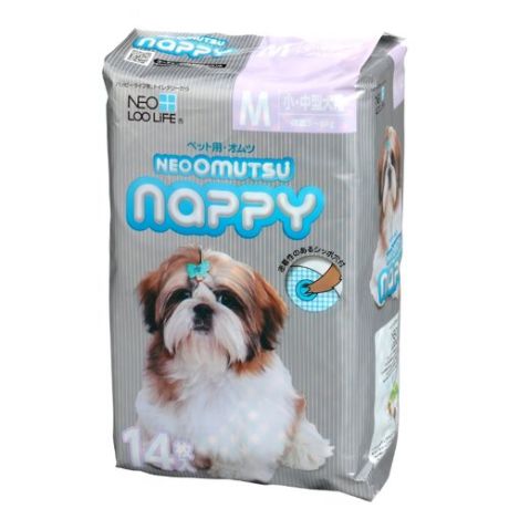 Подгузники для собак Neo loo life Neo Omutsu Nappy M 14 шт.