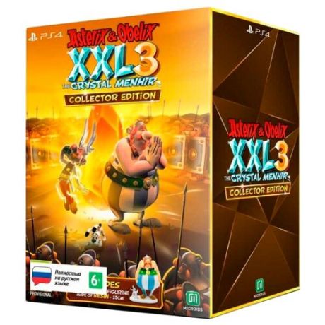 Игра для PlayStation 4 Asterix and Obelix XXL 3: The Crystal Menhir. Коллекционное издание