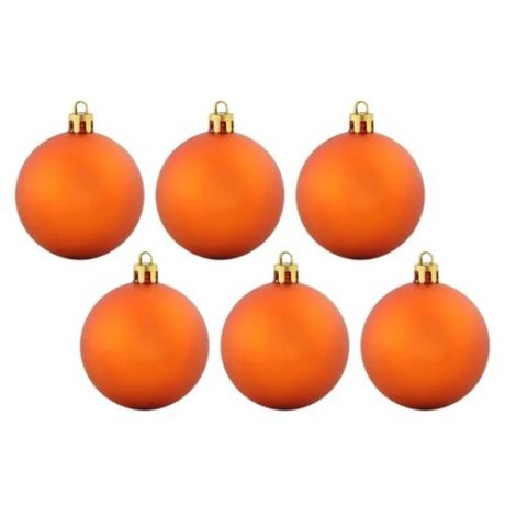 Набор шаров SNOWMEN ЕК0010-ЕК0374 оранжевый