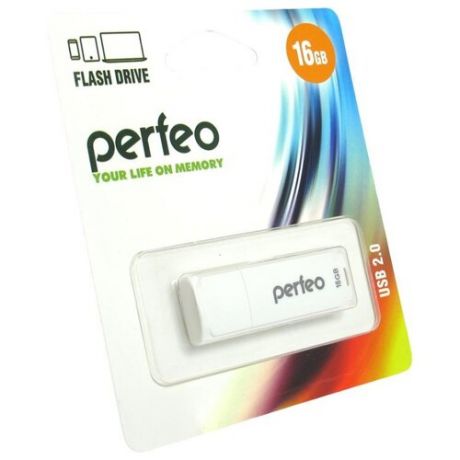 Флешка Perfeo C04 16GB white