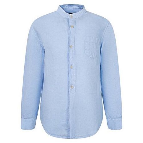 Рубашка Il Gufo размер 104, голубой