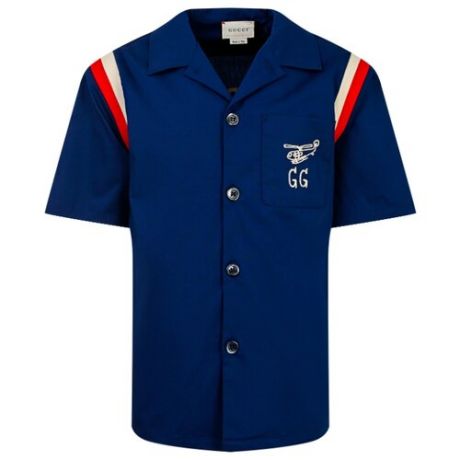 Рубашка GUCCI размер 152, синий