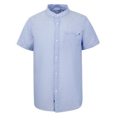 Рубашка Mayoral размер 122, голубой
