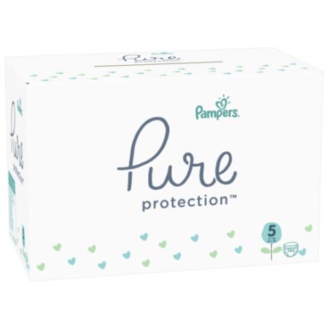 Pampers подгузники Pure Protection 5 (11+ кг) 132 шт.