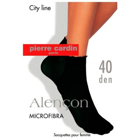 Капроновые носки City Line Alencon 40 den 1 пара Pierre Cardin, 3, nero