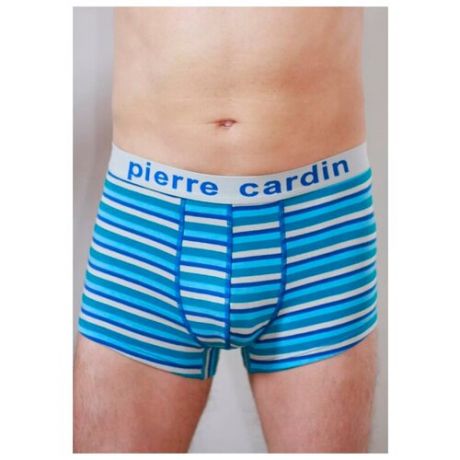 Pierre Cardin Трусы боксеры с профилированным гульфиком, размер 7, голубой