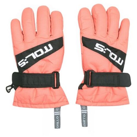 Перчатки COCCODRILLO Snowboard Girl Z19160201SNG размер 4, коралловый