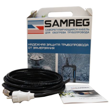 Греющий кабель саморегулирующийся SAMREG 17HTM-2CТ 16 м