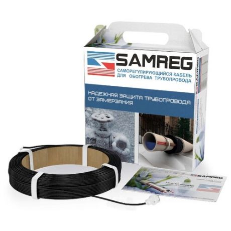 Греющий кабель саморегулирующийся SAMREG 16-2CR 20 м