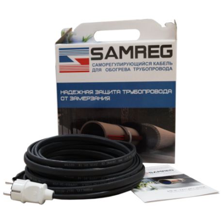 Греющий кабель саморегулирующийся SAMREG 30-2CR 16 м
