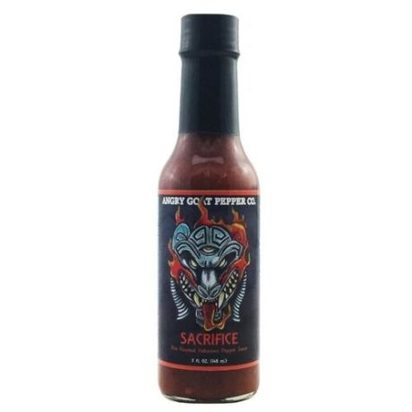 Соус Angry Goat Pepper Co. Острый Sacrifice Hot Sauce 0.148 л