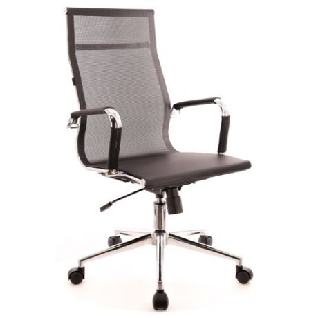 Компьютерное кресло Everprof Opera T для руководителя, обивка: текстиль, цвет: черный
