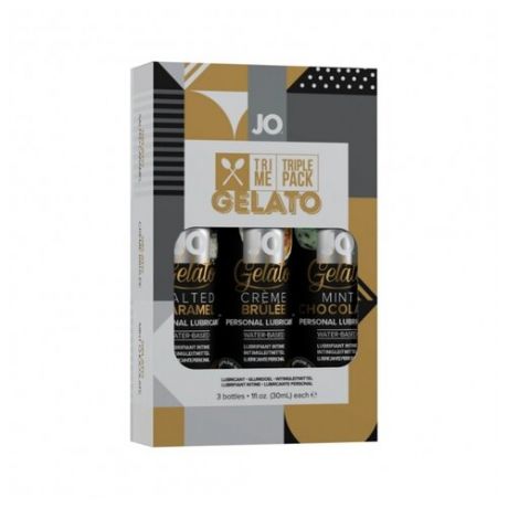 Гель-смазка JO Tri Me Triple Pack Gelato 90 мл флакон