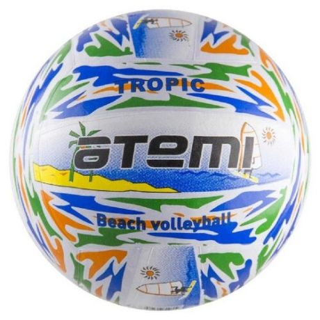 Волейбольный мяч ATEMI Tropic цветной