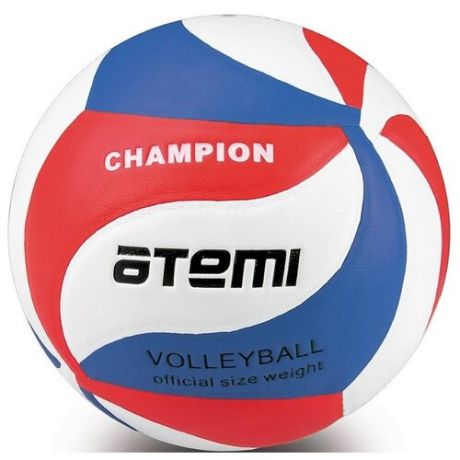 Волейбольный мяч ATEMI Champion синий/белый/красный
