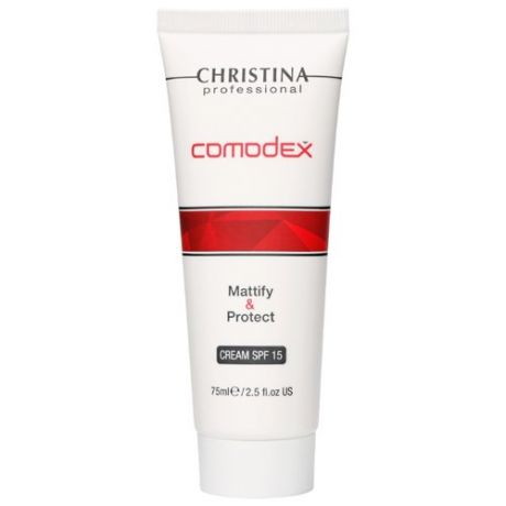 Christina Comodex Mattify & Protect Cream SPF 15 Матирующий защитный крем для лица SPF 15, 75 мл