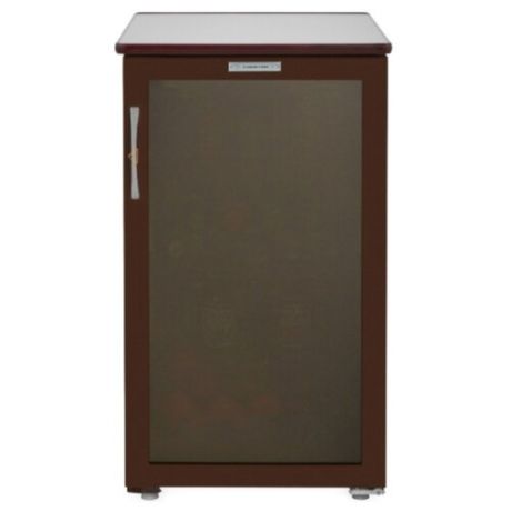 Холодильный шкаф Саратов 505-01 (КШ-120) коричневый