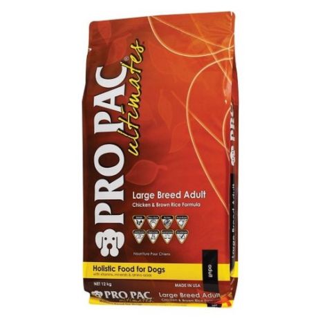 Корм для собак Pro Pac (12 кг) Ultimates Large Breed Adult