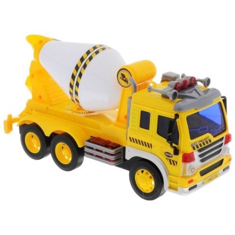 Бетономешалка Dave Toy Junior Trucker (33023) 1:16 28.5 см желтый/белый