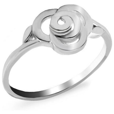 Silver WINGS Кольцо Цветок из серебра 011ri56811-119, размер 16.5