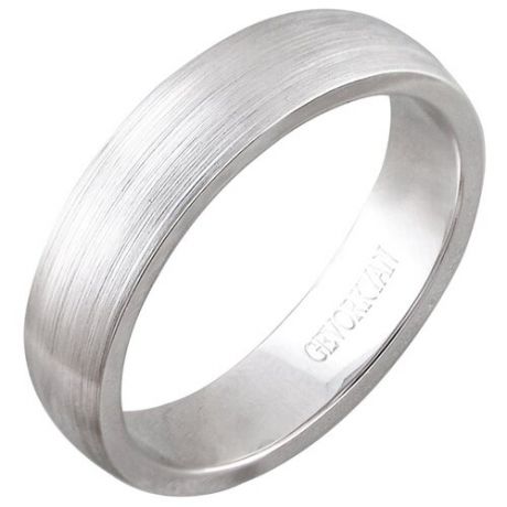 Эстет Обручальное кольцо из белого золота 01О020374, размер 20