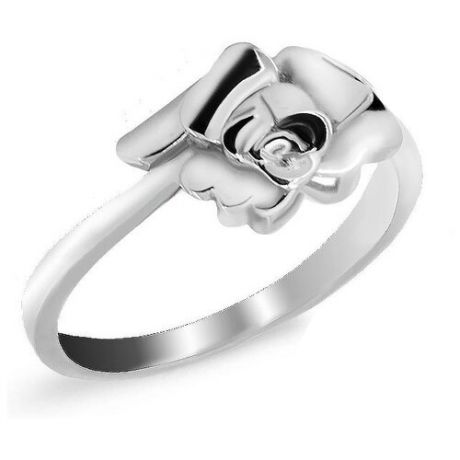 Silver WINGS Кольцо Цветок из серебра 011ri56827-119, размер 16.5