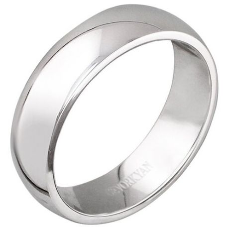 Эстет Обручальное кольцо из белого золота 01О020370, размер 17