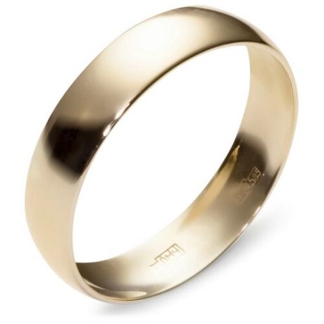 Эстет Обручальное кольцо из желтого золота 01О030141, размер 20