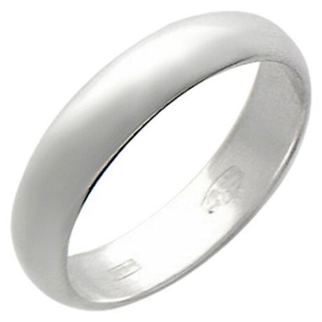 Эстет Обручальное кольцо из серебра 01О050012, размер 22