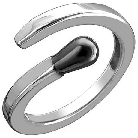 Эстет Кольцо из чернёного серебра 01К0513202ЧР, размер 17