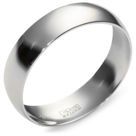Эстет Обручальное кольцо из серебра 01О050140, размер 15.5