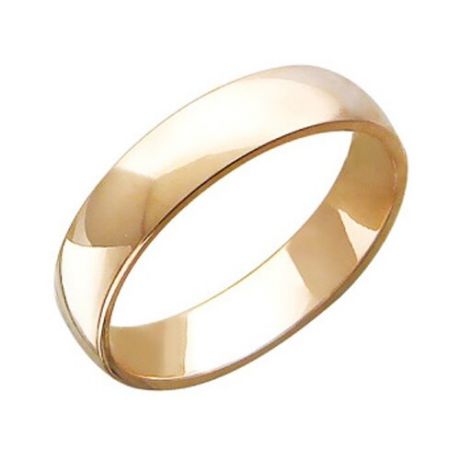 Эстет Обручальное кольцо из красного золота 01О710237, размер 15.5