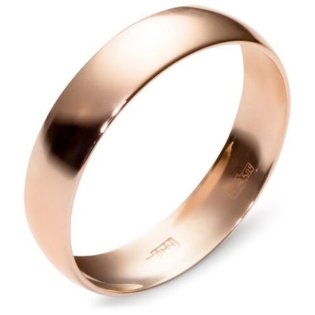 Эстет Обручальное кольцо из красного золота 01О010141, размер 22.5