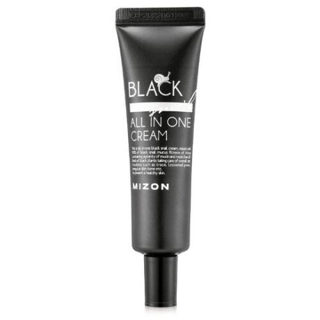 Mizon Black Snail All in one Cream Крем для лица с экстрактом черной улитки, 35 мл