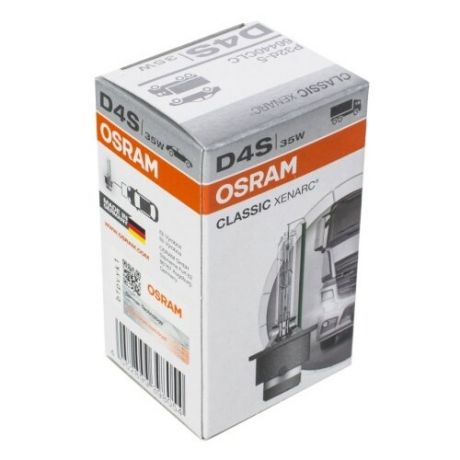 Лампа автомобильная ксеноновая Osram XENARC CLASSIC D4S 66440CLC 35W 1 шт.
