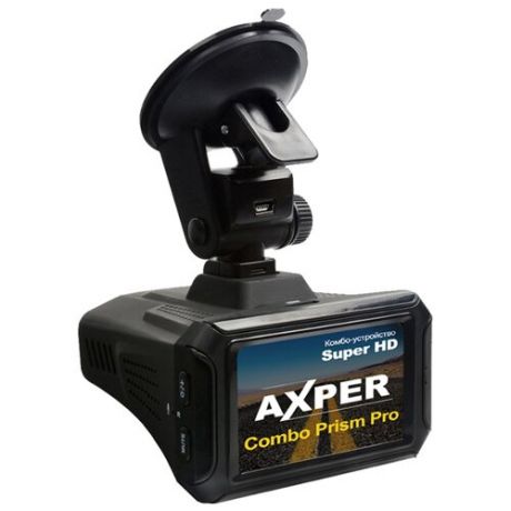 Видеорегистратор с радар-детектором AXPER Combo Prism Pro, GPS черный
