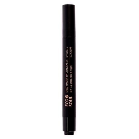 The Saem Корректор увлажняющий Eco Soul Spau Finger Tip Concealer, оттенок 02 natural beige