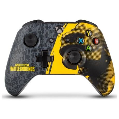 Геймпад Microsoft Xbox One Wireless PlayerUnknowns Battlegrounds желто-серый